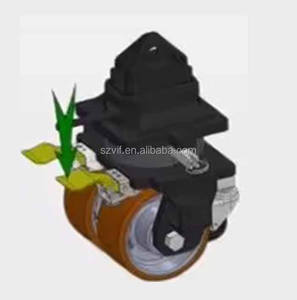 عجلة دوارة لحاوية الشحن بسعة تحميل <span class=keywords><strong>6</strong></span> أطنان، مقاس 8×4 بوصة - Product Image 6