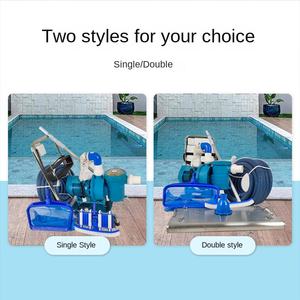 Máquina de succión de aguas residuales para piscina ecológica, aspiradora subacuática, limpiador de fondo de piscina de peces, plástico de 100-200L - Product Image 2