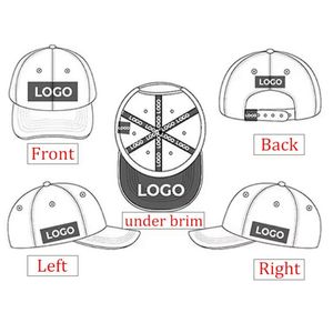 Casquette de <span class=keywords><strong>baseball</strong></span> à 5 panneaux, cadre en A, visière incurvée, logo brodé en 3D, deux tons, personnalisée par le fabricant, pour hommes - Product Image 3