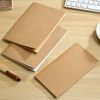 Carnet en papier kraft écologique, promotionnel, A4, A5, A6, cousu, avec logo personnalisé, facile à écrire sur, carnet de notes