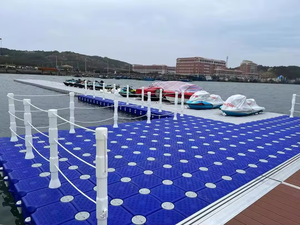 Hot Bán Ngoài Trời Thể Thao Dưới Nước Đơn Giản Cài Đặt Mang Sức Mạnh Mạnh Nổi Thuyền <span class=keywords><strong>Dock</strong></span> jetski Phao Cầu Cảng - Product Image 6