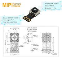 Módulo de Cámara Multiespectral ZYKD de Alta Calidad Micro 4K UHD, Sensor CMOS IMX258, Mini Cámara MIPI de 13MP