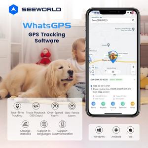 Không dây Dog <span class=keywords><strong>GPS</strong></span> Tracker 4 gam không thấm nước IP67 chống mất định vị cho mèo Beidou Hệ thống vệ tinh - Product Image 3