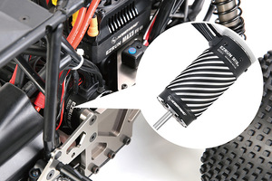 Quy mô 1/5 động cơ không chổi than <span class=keywords><strong>RC</strong></span> Baja 5B <span class=keywords><strong>RC</strong></span> xe với 8S Li-Po Pin <span class=keywords><strong>hobbywing</strong></span> ezrun G2 động cơ không chổi than max5 <span class=keywords><strong>ESC</strong></span> FS-GT3B RTR - Product Image 5