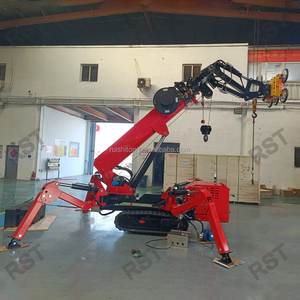 Grue araignée RST L-443 de <span class=keywords><strong>3</strong></span> tonnes avec ventouse pour verre, télécommande, nacelle et flèche de déplacement - Product Image 5