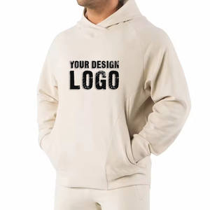 Low MOQ Custom Gym Sport Blank Mens Oversize <b>Hoodie</b> High Quality No Drawstring Heavyweight Plus Size Men's Hoodies - Product Image 3
