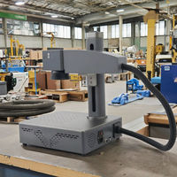 Machine de marquage laser à fibre Galvo MAX 20W 30W 50W JPT MOPA pour gravure couleur 3D de logos sur métal, acier, bijoux, or