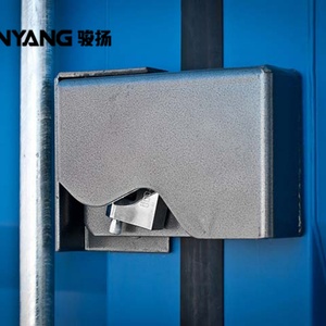Factory Custom Container Door <b>Locking</b> <b>Boxes</b> Stainless Steel Rectangular Iron Padlock Accessory Parts - Product Image 5