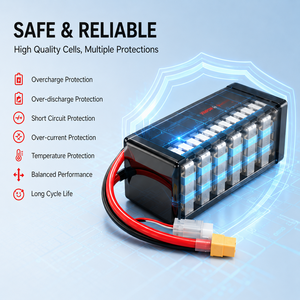 Batterie de drone agricole au lithium-ion rechargeable de haute qualité 5200 mAh 45C, pack de batteries de drone semi-solide avec BMS sur mesure - Product Image 3