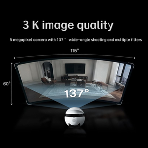 ईबो स्मार्ट पालतू साथी रोबोट 3k कैमरा वीडियो कॉल और आई गश्ती समारोह - Product Image 2