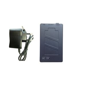 Zwart Case Oplaadbare Dc 12V 4800Mah Li-Ion Batterij Met Aan Uit Schakelaar Voor Cctv Camera Led Strips - Product Image 1