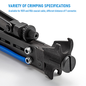 Catv cáp đồng trục PPC nén công cụ cho RG59 RG6 RG11 nén <span class=keywords><strong>f</strong></span> kết nối - Product Image 6