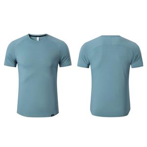 Camisetas Personalizadas de Manga Corta, Color Sólido, con Logotipo Impreso por Sublimación, Hombros Caídos, Camisetas de Verano para Entrenamiento, Tallas Grandes para Hombre - Product Image 4