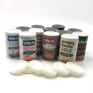 50 gram 100 g Round Salt Paper Cans 100 ml 200 ml Paperboard Tube Packaging Composite Paper Cans