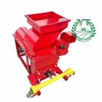 Machine à décortiquer le sorgho, le millet, le maïs, le soja, le maïs, moteur diesel PTO de tracteur