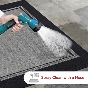 <span class=keywords><strong>Tapis</strong></span> d'entrée moderne minimaliste à boucles, antidérapant, imperméable, anti-salissures, <span class=keywords><strong>tapis</strong></span> <span class=keywords><strong>de</strong></span> sol intérieur pour hall d'entrée, couloir, décoration <span class=keywords><strong>de</strong></span> la maison - Product Image 2
