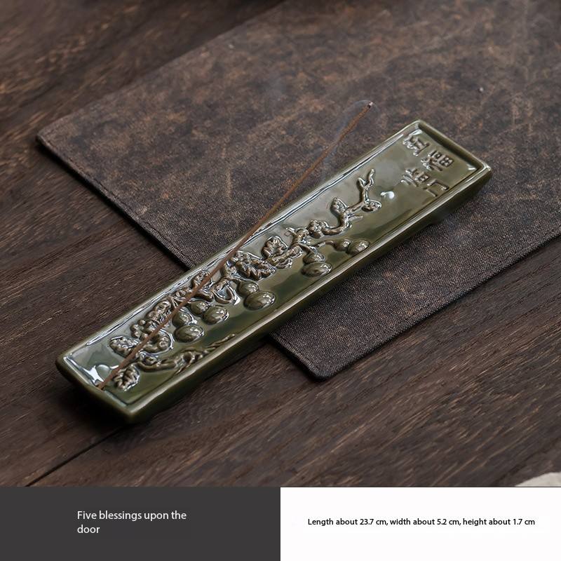 Cinq bénédictions viennent à la porte