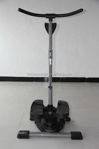 <span class=keywords><strong>Mini</strong></span> <span class=keywords><strong>stepper</strong></span> compact avec bandes de résistance pour exercices sous le bureau - <span class=keywords><strong>Twister</strong></span> ajustable avec barre de poignée pour cardio et torsions - Product Image 4