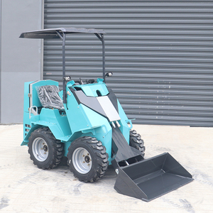 Minicargadora de orugas diésel con accesorio de miniexcavadora, máquina compacta hidráulica de orugas, fabricada en China - Product Image 1