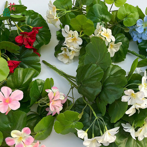 Artificial Mixed <b>Flowers</b> Silk Real Touch Outdoor Wedding Decoration Home Window <b>Display</b> Natural Style - Product Image 5