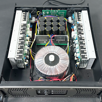 Amplificador Profesional de Clase H para Montaje en Rack 3U, 2*1100W, Bajo THD, Sonido Vocal Nítido para DJ, Actuaciones en Vivo, Altavoz
