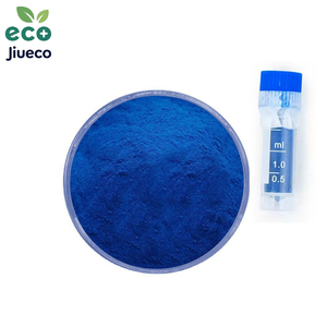 Jiueco Factory Direct Sales GHK-Cu <b>Copper</b> Tripeptide-1 Herbal Extract Fast Delivery Blue <b>Powder</b> 99% Purity Active Ingredients - Product Image 1