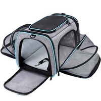 Sac à dos pour chat approuvé par les compagnies aériennes, fabriqué en Chine, de haute qualité, durable, extensible, en polyester, avec fermeture éclair, portable pour les voyages