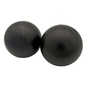 לחץ ישיר במפעל 100MM HDPE פלסטיק חלול צף כדורי שחור צל כדורי עבור מפעל ביוב - Product Image 5