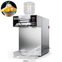 Machine à glace en flocons automatique commerciale à écran tactile, conception industrielle, utilisation en extérieur et à domicile pour les hôtels