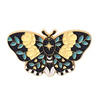 Insigne de revers papillon bijoux cadeau papillons épingles en émail personnalisées insigne papillons épingles en émail