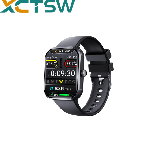 OEM New High-temperature Alarm Smartwatch100+Sports Modes Sleep Tracker Alarm Clock IP67 Silicone Accurate HR Long Battery Life