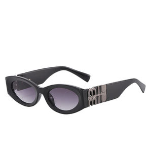 新しいヨーロッパ系アメリカンスタイルのクロスボーダートレンドサングラス、UV400保護、レトロ、インスタグラム、ストリートスタイル、フルフレーム - Product Image 5