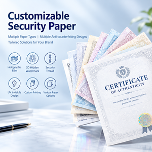 Impresión <span class=keywords><strong>de</strong></span> <span class=keywords><strong>Certificados</strong></span> <span class=keywords><strong>de</strong></span> Seguridad con Diseño Personalizado, Certificado con Múltiples Funciones <span class=keywords><strong>de</strong></span> Seguridad para Autorización <span class=keywords><strong>de</strong></span> Marca y Prueba <span class=keywords><strong>de</strong></span> Autenticidad - Product Image 4