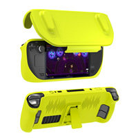 Accessoires pour console de jeu : Coque de protection pour Steam Deck, étui antidérapant en TPU, coque avant détachable en ABS, support arrière – Fabriqué à Shenzhen