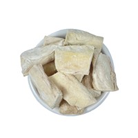 Friandise pour animaux de compagnie en forme de colonne vertébrale de lapin lyophilisée, 100% naturelle, sans additif, pour chiens et chats, à mâcher, vente en gros d'usine, support OEM, marque privée
