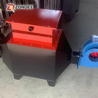 Souffleur industriel en acier inoxydable 20 kW, chauffage électrique pour conduit d'air, pour salle de peinture et séchage, avec composants essentiels incluant moteur et PLC