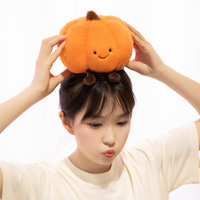 Peluche fantôme et citrouille personnalisées et amusantes pour Halloween, jouet en peluche doux pour la décoration de fêtes à la maison, cadeau de vacances, vente en gros de peluches