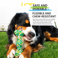Juguete Interactivo para Perros de Goma Ecológica Resistente a Mordeduras, Personalizable, con Sabor a Pollo, Muestras Diarias Disponibles, Hueso Biodegradable