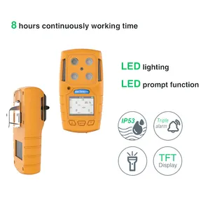 Safewill Factory Direct Supply 4 in1ガス分析装置CoO2 H2sO2テスト用ポータブルガスモニター