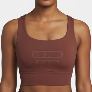 บราออกกำลังกายเซ็กซี่สำหรับผู้หญิงปรับแรงกระแทกได้ปรับได้โลโก้ออกแบบได้ตามต้องการ - Product Image 1