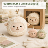 XDT AI Cloud Sheep Peluche suspendue lestée, super douce, rembourrée en coton PP et polyester, 11CM-30CM, unisexe, décoration pour la maison et les fêtes, cadeau