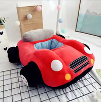 Sofá de asiento de apoyo para bebé/silla de aprendizaje para bebé en forma de coche suave de felpa/sofá cómodo para mantener la postura sentada