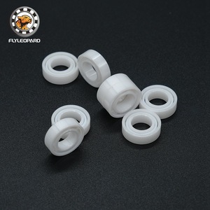 Roulements à billes miniatures en céramique Flyleopard Mr137 7x13x4mm en zircone, conception ouverte pour engrenages de moulinets de pêche - Product Image 1