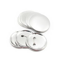 Fiable et bon marché Original usine haute qualité Sublimation vierge 2.5 pouces fer blanc bouton broche