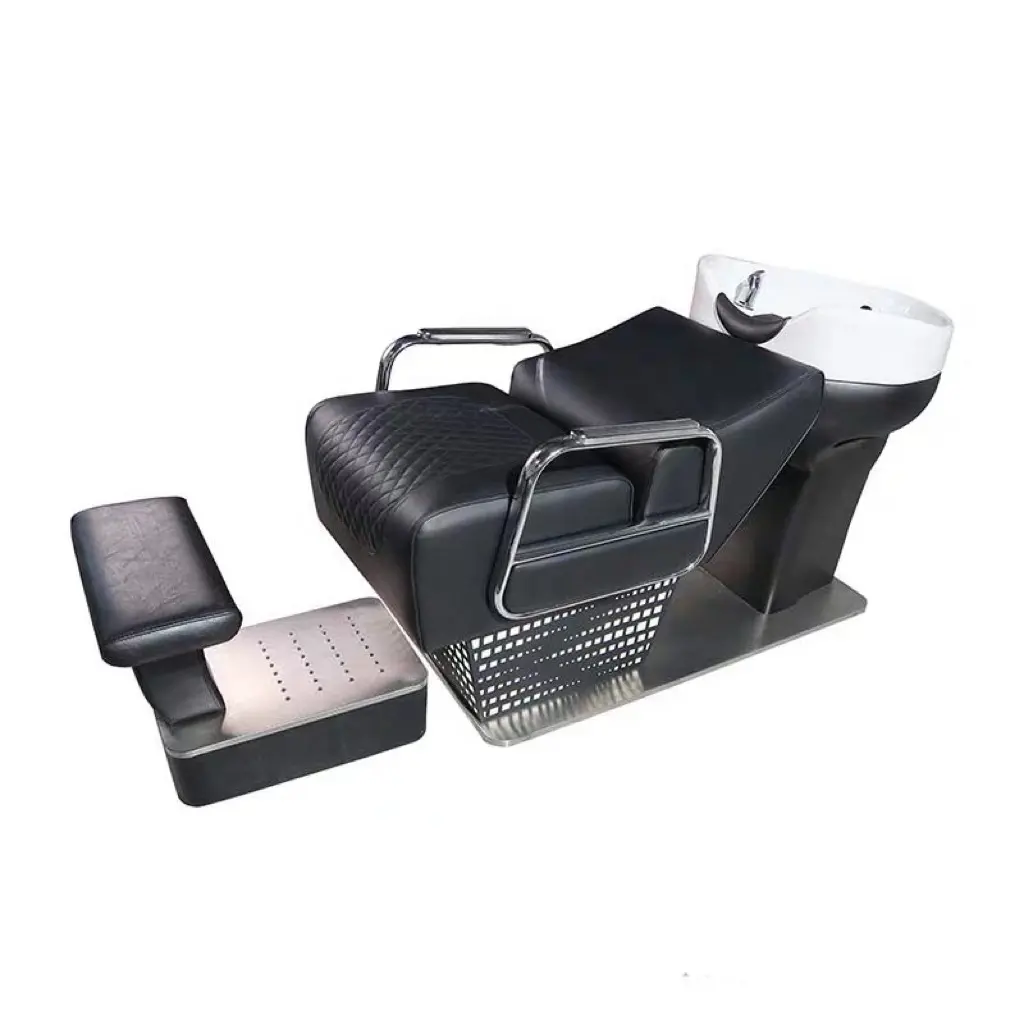 Yicheng Beauty 2024 Head spa bed modern shampoo bowl bed shampoo bowl backwash unit with many colors in factory for direct sale.