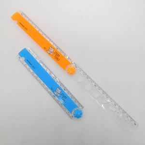 Regla Recta Plegable AiHao de 30 cm, de Plástico, para Medir Tiempo de Estudio, Exámenes y Dibujo para Estudiantes - Product Image 4