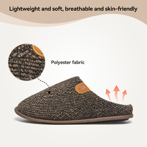 Pantuflas Cómodas de Espuma Viscoelástica para Hombre, Zapatillas Cálidas para el Hogar, Interior/Exterior, con el Mejor Soporte para el Arco del Pie - Product Image 4