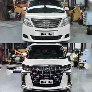 ชุดตัวถังรถยนต์สำหรับ Toyota Alphard 30ซีรีส์2008-2014การปรับโฉมเพื่อ<span class=keywords><strong>2021</strong></span> SC modellista stying. - Product Image 5
