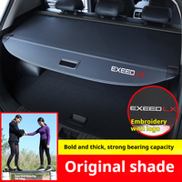 2025 couvercle de coffre rétractable pour Chery Exeed VX RX XL TX TXL Yaoguang accessoires intérieurs de voiture bouclier rétractable de coffre