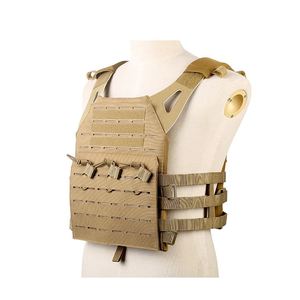Gilet tactique de protection découpé au laser, compatible Molle - Product Image 3